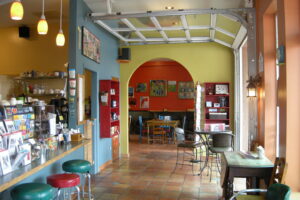 Revitalized coffee shop and restaurant