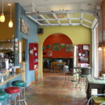 Revitalized coffee shop and restaurant