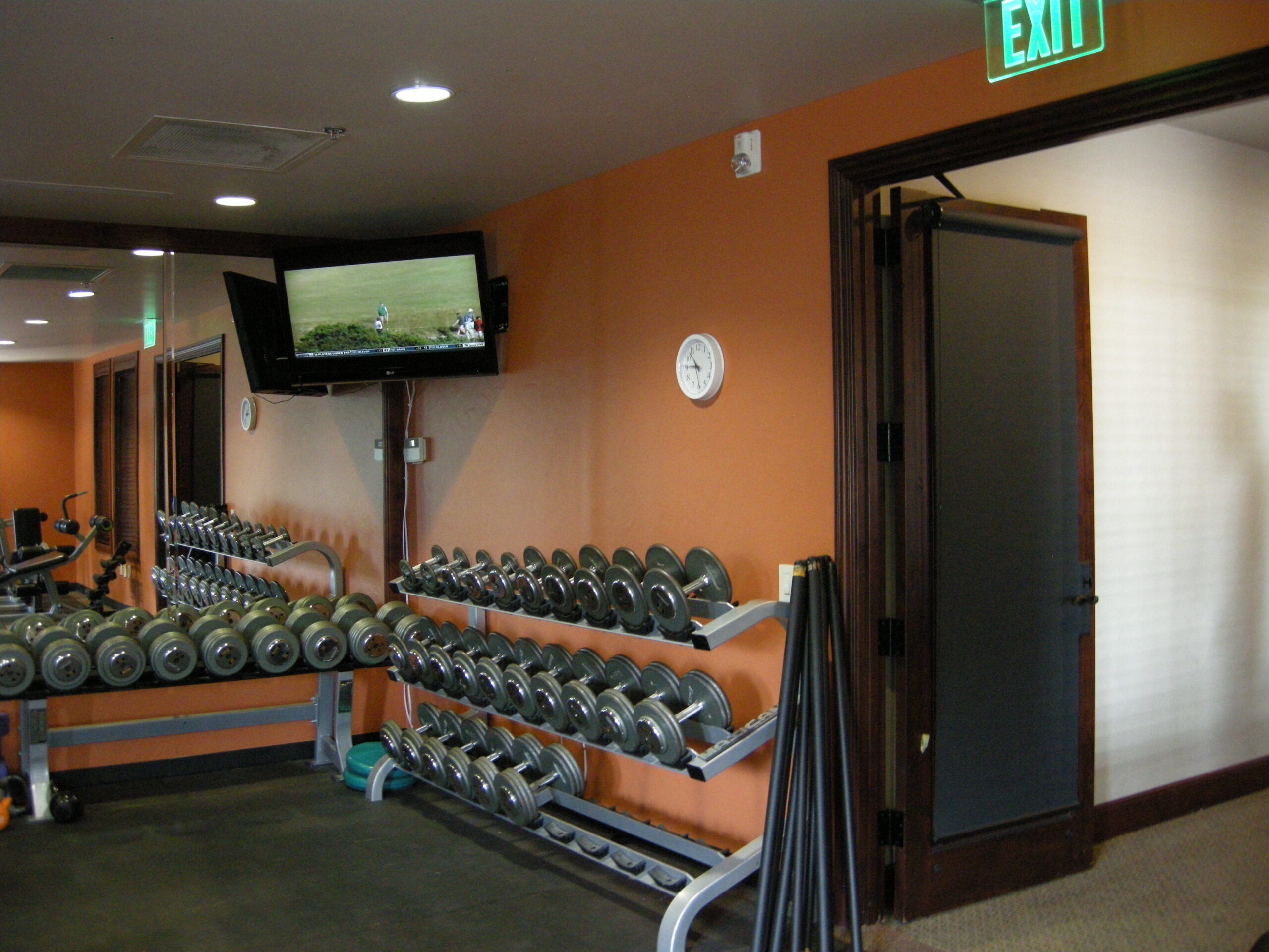 Work out room. Vista Ridge community center. Erie, CO.